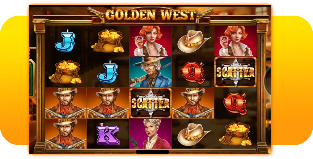 รูปแบบลักษณะของตัวเกม Golden West